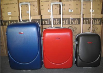 China Fashionable ABS 2 Wheel Trolley Luggage , Zipper Framed Two Wheel Carry On Luggage for sale