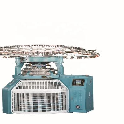 China Weft Factory 20 Years Professional Double Jersey Super Velvet Shearing Automatic Circular Knitting Machine for sale