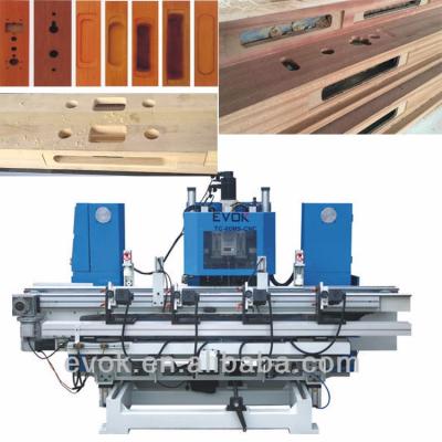 China Electronic door locks and other Locks TC-60MS-CNC Full Function Wooden-Door High-speed Lock-hole and Hinge Boring Machine, China Woodworking Machinery for sale