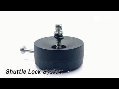 Prosthetic Shuttle Lock System Cylindrical Push Clutch Type For Knee