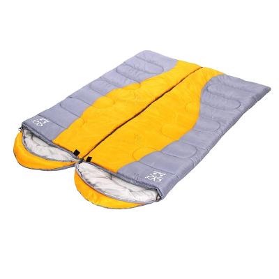 China Envelope Type Splicing Double Sleeping Bag for sale