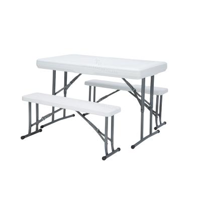 China Modern Plastic Top HDPE Picnic Table And Stool Set for sale