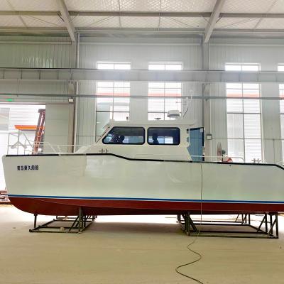 China Sea Ce Fishing Certified 32ft (9.8m) Aluminum Haul Boat Speed ​​Boat Fishing Boats With Outboard Engine for sale