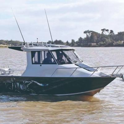 China Fishing Boat 7.5m/24.6ft Aluminum Fishing Boat / Yacht High Speed for sale