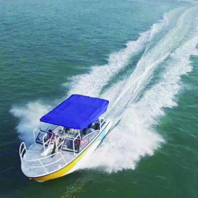 China Leisure 24ft Aluminum Tourist Boat for sale