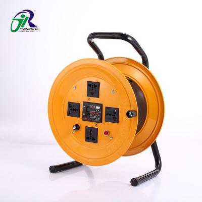 China Industrial Equipment 3x2.5mm2 50m Power Cord Cable Reel High Temperature Resistant Quenching zu verkaufen