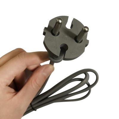 China PVC Residential / General Purpose Universal Electrical Computer Cable 2pin Europe Plug Power Cord Female Dutch Plug for sale