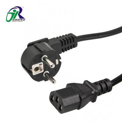 China French Construction China Factory Extension Cord 500V 0.75mm2 AC Cable 3 Pin Power Socket for sale