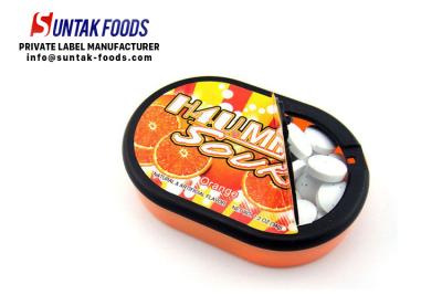 China El caramelo amargo colorido de la fruta del gusto delicioso, azucara sabor amargo libre de la naranja del caramelo en venta