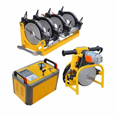 China Hotels 63/75/90/110/125/140/160/180/200MM Polyethylene Butt Fusion Welding Machine, HDPE Butt Fusion Machine for sale