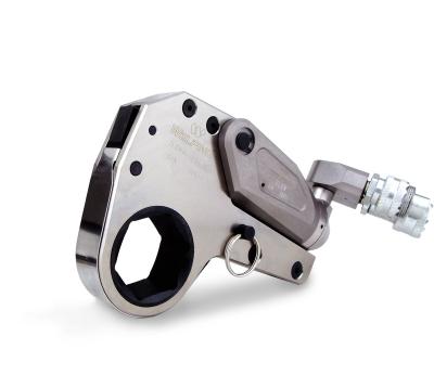 China Aluminum-Titanium Alloy Longer Reaction Hexagon Arm Hexagon Reaction Longer Reaction Hydraulic Ratchet Cassette Low Profile Hydraulic Torque Wrench for sale