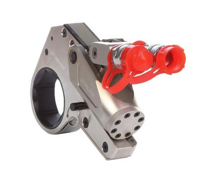 China Aluminum-Titanium Alloy Hexagon Hydraulic Wrench Torque Wrench 44593 N.m Manufacturing for sale