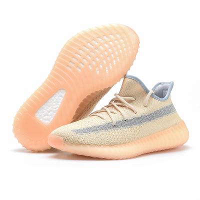 China Wholesale Flexible Zapatillas Foam Yeezy Runner 350v2 Color Zyon Waverunner Winter Shoes Zapatos Top Static Box Stockx Yeezy Shoes Men for sale