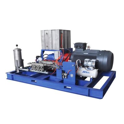 China The building material stores heat exchanger tube water jetting machine high pressure water cleaning sandblaster for sale