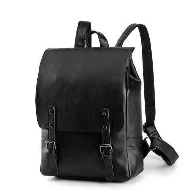 China High Quality OEM Popular Vintage Men's College Leather Design Waterproof Backpacks Manufacturers Leather Backpacks for sale