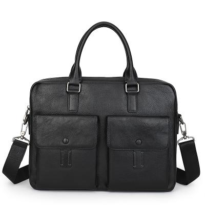 China Fashionable Factory Directly Leather Briefcases For Lawyers Men Briefcase Laptop Bag for sale