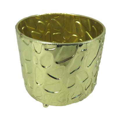 China Home Decoration Tealight Metal Candle Jar for sale