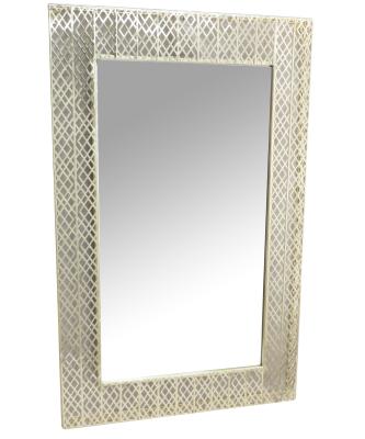 China Minimalist Gold Mirror Bathroom Mirror Wall Rim Decorative Wall Mirror for sale