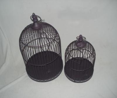 China Cheap decorative viable metal bird cages for garden house decorations for sale