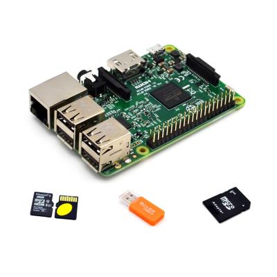 China Raspberry Pi 3 + 8G Card+ SD Adapter+Card Kit Raspberry Pi Reader Raspberry Pi 3 Kits for sale