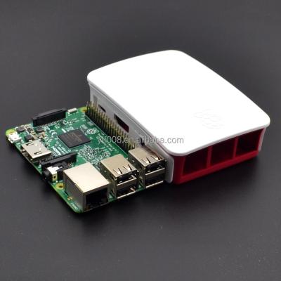 China Raspberry Pi3 Pie 3 Generation B + Official Red Shell + Official Power + Pure Copper Aluminum Heatsink Package Raspberry Pie 3 for sale