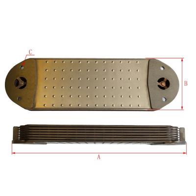 China Excavator Excavator Spare Parts 20749399 Oil Cooler Cover D12D D1146 DE08 D2366 Oil Cooler Core for sale