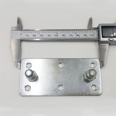 China HWJ02#Metal Modern Bed Parts Furniture Parts Bed Bracket for sale