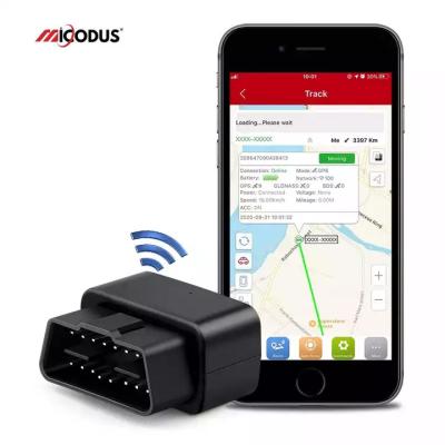 China MiCODUS MV33 Voice Monitor Alarm OBD OBD2 Vehicle Automotive Realtime Tracking Locator With APP Wireless GPS Car Tracker Device for sale