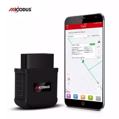 China MiCODUS MV55G Motorcycle Universal Wireless Magnetic Locator Car Play Plug GPS Mini OBD Tracker 4G Device Realtime Positioning Tracker for sale