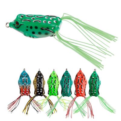 China Silicone Wholesale Topwater Fishing Frog Lures Fly Artificial Bait Saltwater Insect Soft Lures Wobblers Minnow Crankbait Fishing Lures for sale