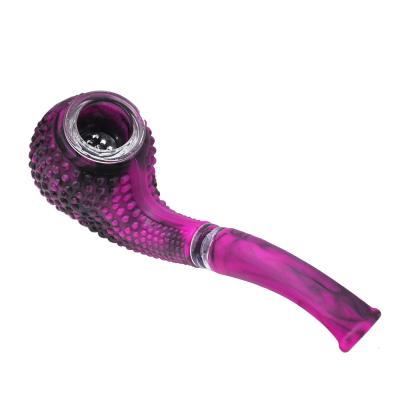 China CLASSIC Honey Straw Silicone Honeycomb Water Smoking Tobacco Pipe for sale