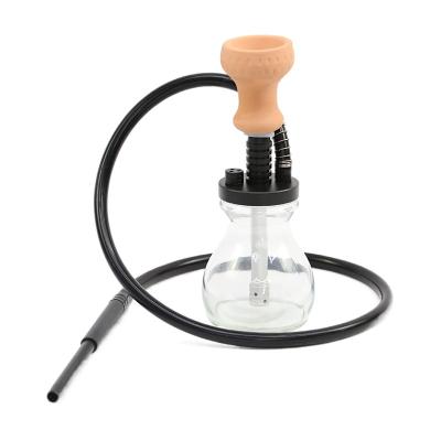 China Glass Hookah Portable Chicha Accessories Set Turkish Portable Narguile Huka Conjunto De Cachimba Wholesale for sale