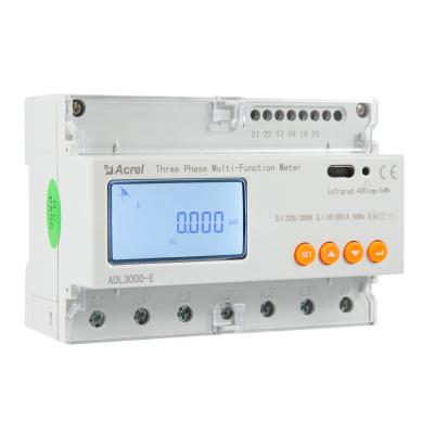 China Acrel ADL3000-E Bidirectional din rail energy meter factory kwh consumption meter with RS485 ADL3000-E for sale