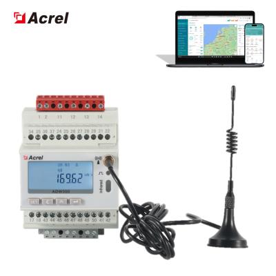 China Acrel ADW300/C Series Wireless Smart IoT Energy Meter Support 4G/WiFi/Ethernet Communication ADW300/C for sale