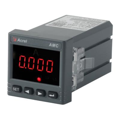 China Acrel AMC48-AI Single Phase 48*48mm Panel Mounted Ampere Measurement Energy Meter with LED Display AMC48-AI for sale