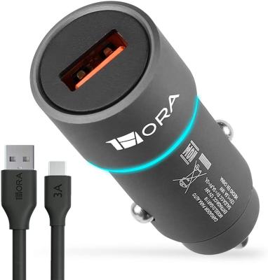 China 1 HORA Turbo Mobile Phone Combo Charger 18W 5V 3A for Auto QC 3.0 for Cell Phones and Tablets for sale