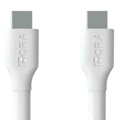 China Type C Cable Fast Charging 3A Fast Charging Video Game Player 1HORA Smart Data Cable White for sale