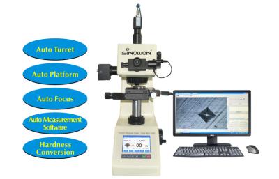 China Mikro-Vickers Härte-Prüfvorrichtung Digital mit Kamera der Härte-Umwandlungs-/HD zu verkaufen