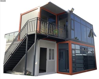 China Luxury Prefab Hotel Flat Pack Container House Dormitory Plans In Botswana for sale