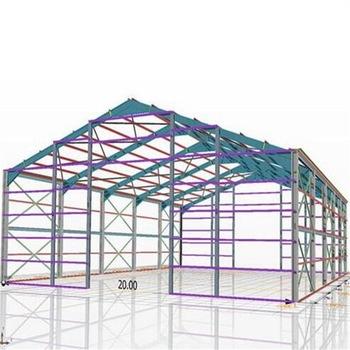 China House Steel Structure Building Warehouse Workshop Shed Steel Fabricated Commercial And Farm Buildings for sale