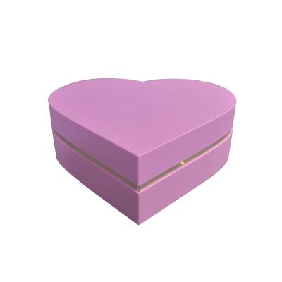 China Wholesale Recyclable High Quality Large Pink Heart Shaped Love Gift Box Heart Shaped Box Packing Box for sale