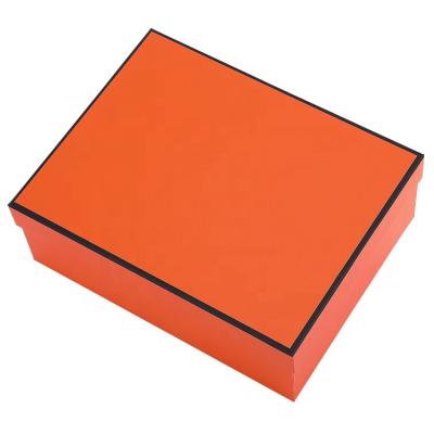 China Recyclable Customized High-grade Gift Packing Box Scarf Belt Clothing Packaging Box Sky And Earth Cover Box Customized for sale