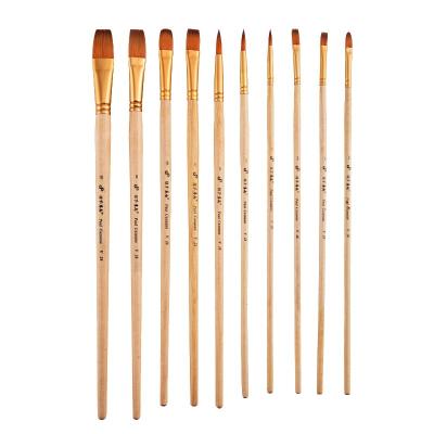 China Watetcolor 12 Brushes Customized Paint Brush 2022 Wholesale Amazon Amazon Professional Artist Paint Brush Set for sale