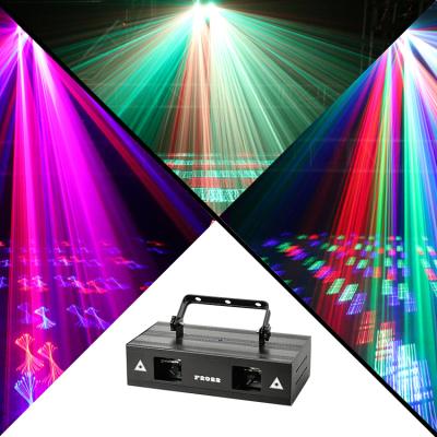 China Dj room/disco/party/club/pub/bar/ktv/event/stage/ball led disco lights club laser DJ part 2 beam projector laser disco lights for sale for sale