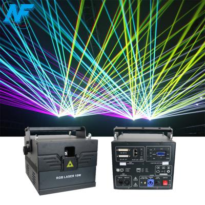 China Dj/disco/party/bar/club/weeding/stage full color laser light NF-904S 40KPPS 4W 40K ILDA Laser Show RGB for DJ disco club event for sale