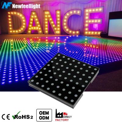 China Theater/amphitheater/events/tvshow/wedding disco lights pole dance floor panel light UV certified high quality factory outlet for sale