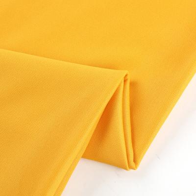 China Blackout Competitive Price Skin Friendly Scuba Solid Dyed Polyester Spandex Knitted Fabric for sale