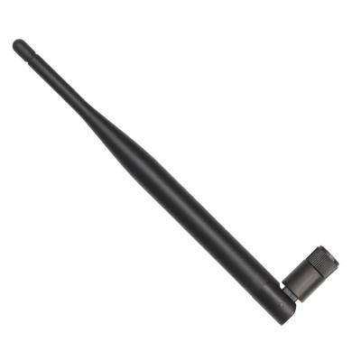 China 2.4G 5.8G rubber wifi antenna dual band wifi antenna with ipex cable 19.6cm for sale