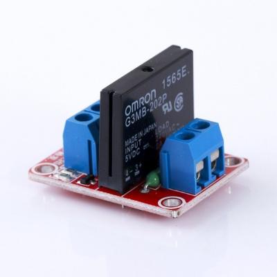 China 5V 1 Channel OMRON SSR 250V 2A Sealed High Level Solid State Relay Module for sale