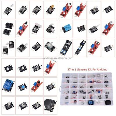 China 37-in-1 Sensor Module Kit For Raspberry Pi Starter Kit For UNO R3 Mega2560 Mega328 37-in-1 Sensor Module Kit For ArduinoS for sale